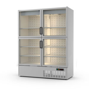 Холодильный шкаф сплит Случь 1300 стеклянная дверь нижний агрегат